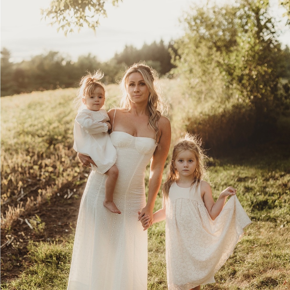 Zara Cream Midi Dress